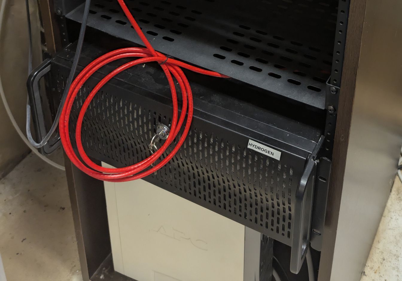 The antique server